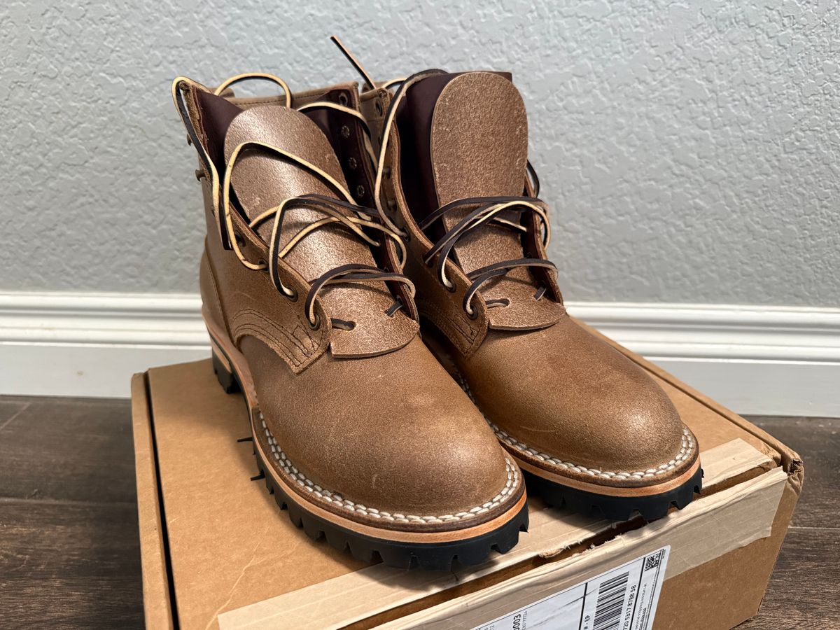 Photo by ER_Stitcher on April 6, 2026 of the Nicks MTO in Rough Shot Tan.