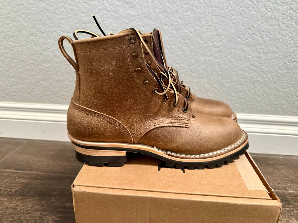 Photo by ER_Stitcher on April 6, 2026 of the Nicks MTO in Rough Shot Tan.