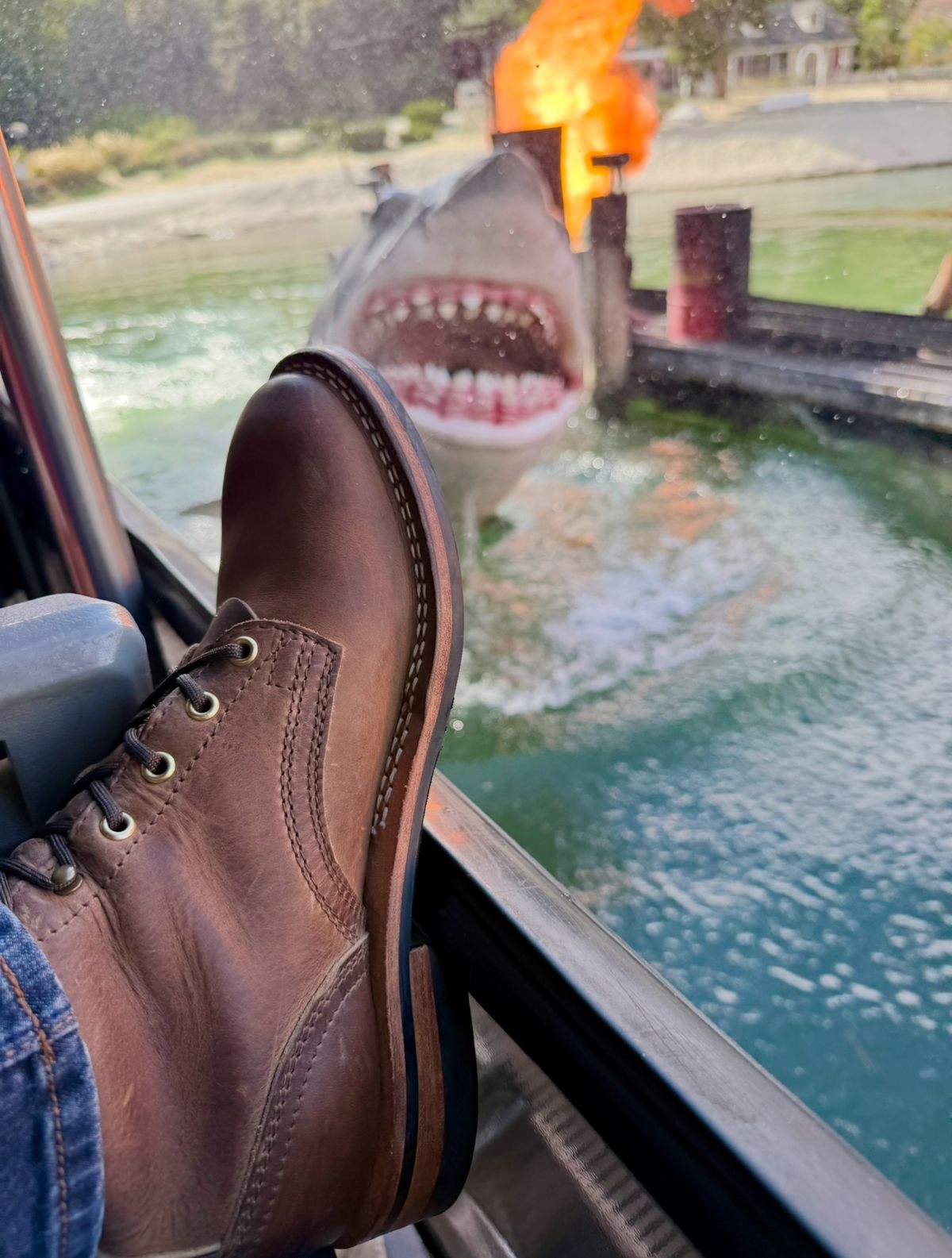 Photo by ER_Stitcher on December 2, 2025 of the Nicks MTO in Horween Natural Predator.