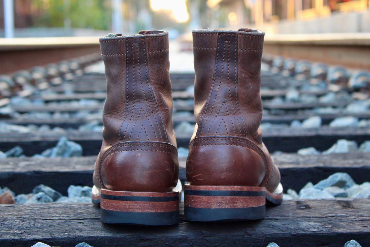 Photo by ER_Stitcher on February 3, 2026 of the Nicks MTO in Horween Natural Predator.