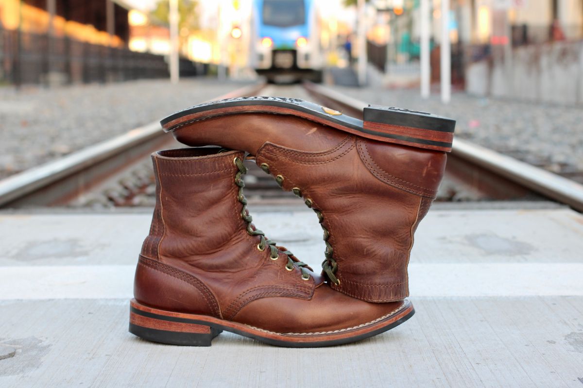 Photo by ER_Stitcher on February 3, 2026 of the Nicks MTO in Horween Natural Predator.