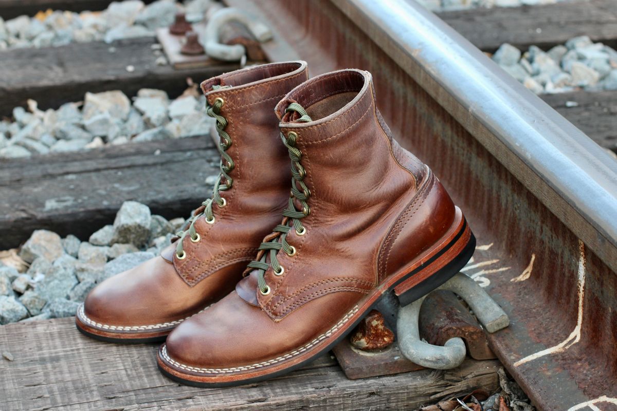 Photo by ER_Stitcher on February 3, 2026 of the Nicks MTO in Horween Natural Predator.