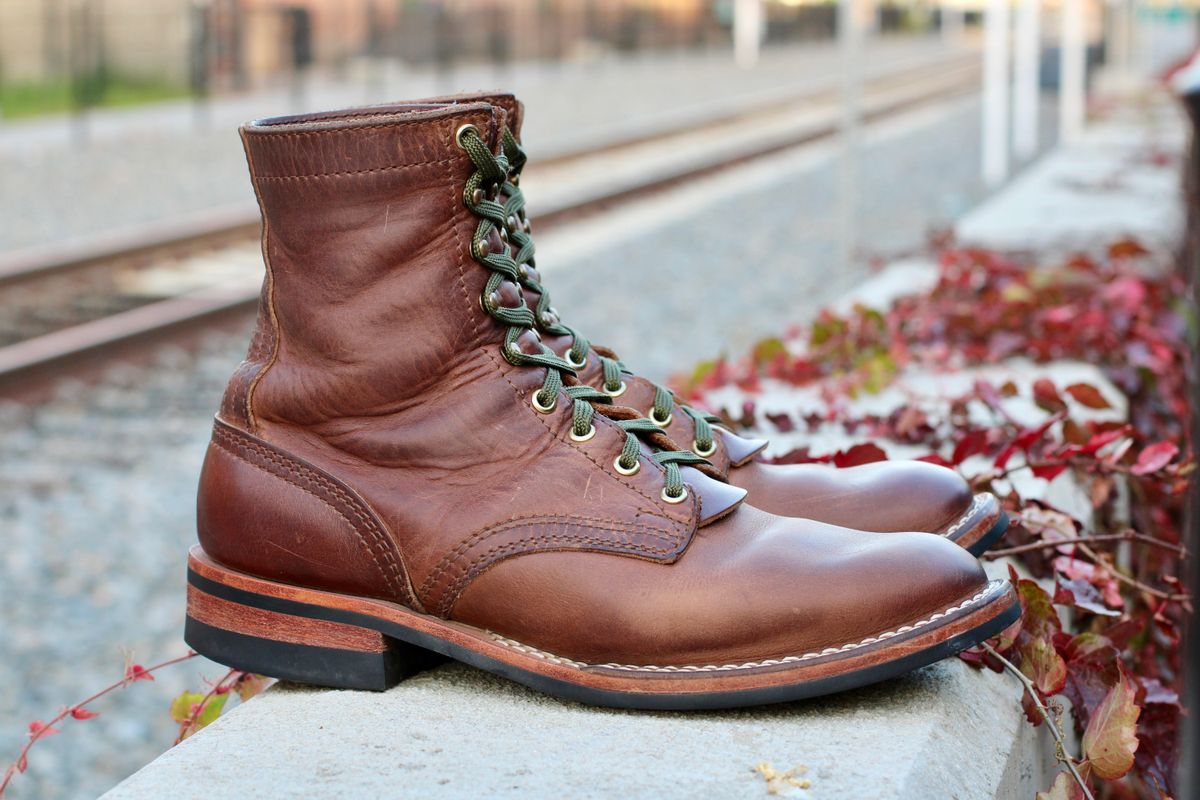 Photo by ER_Stitcher on February 3, 2026 of the Nicks MTO in Horween Natural Predator.
