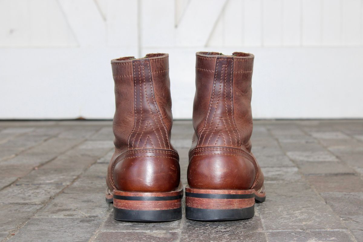 Photo by ER_Stitcher on March 6, 2026 of the Nicks MTO in Horween Natural Predator.