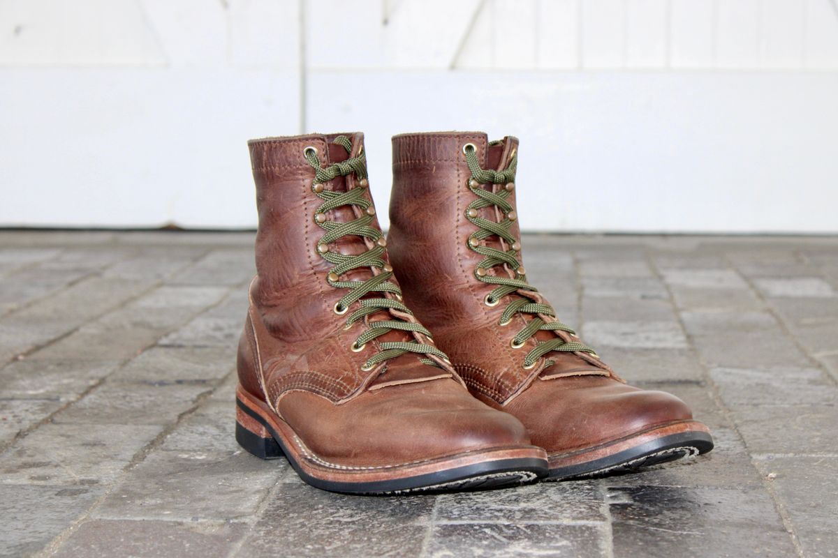 Photo by ER_Stitcher on March 6, 2026 of the Nicks MTO in Horween Natural Predator.