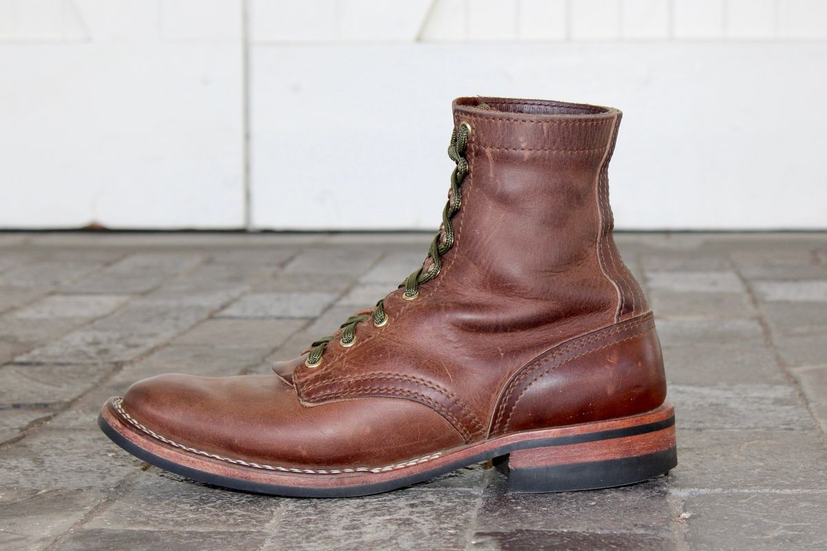 Photo by ER_Stitcher on March 6, 2026 of the Nicks MTO in Horween Natural Predator.