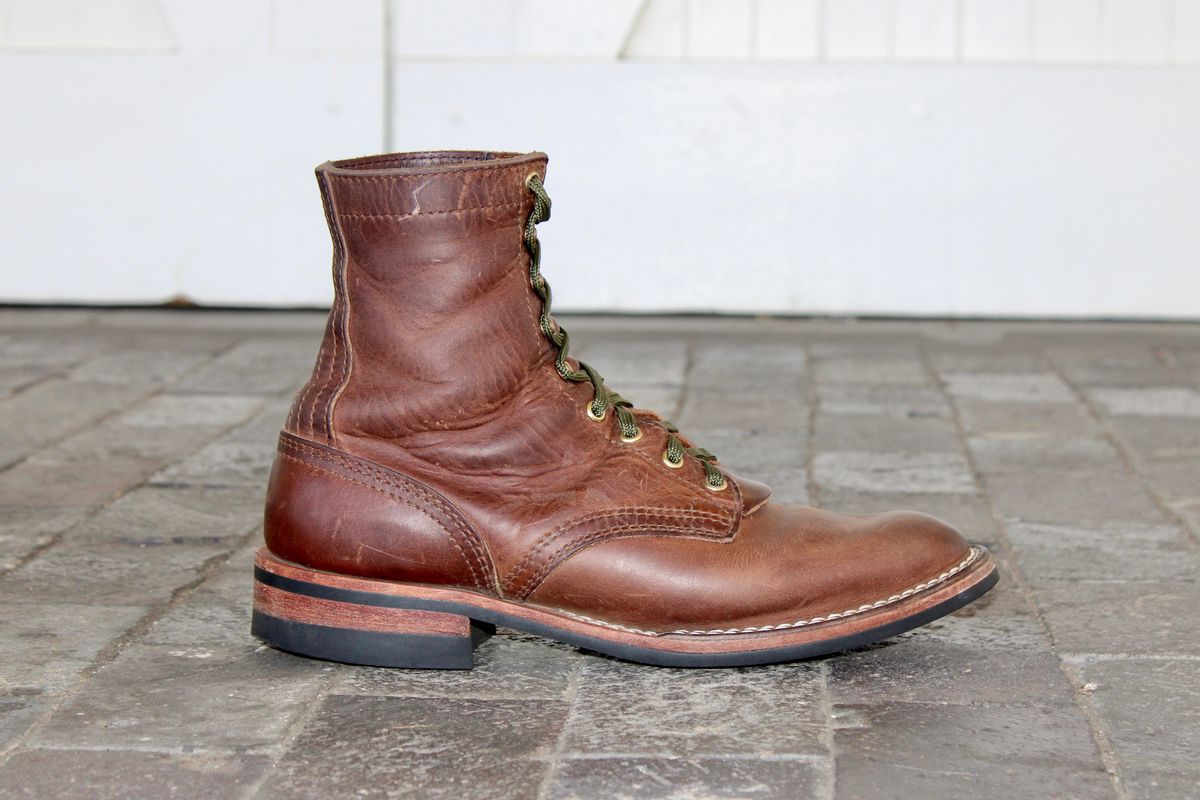 Photo by ER_Stitcher on March 6, 2026 of the Nicks MTO in Horween Natural Predator.