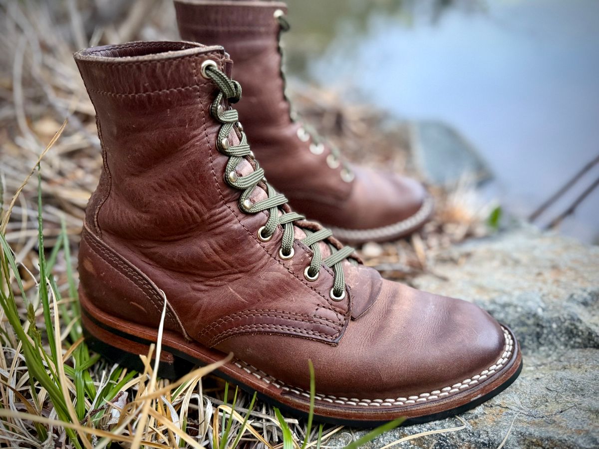 Photo by ER_Stitcher on April 2, 2026 of the Nicks MTO in Horween Natural Predator.