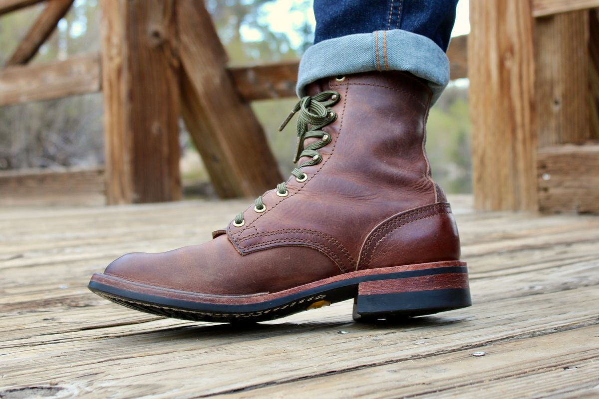 Photo by ER_Stitcher on April 2, 2026 of the Nicks MTO in Horween Natural Predator.