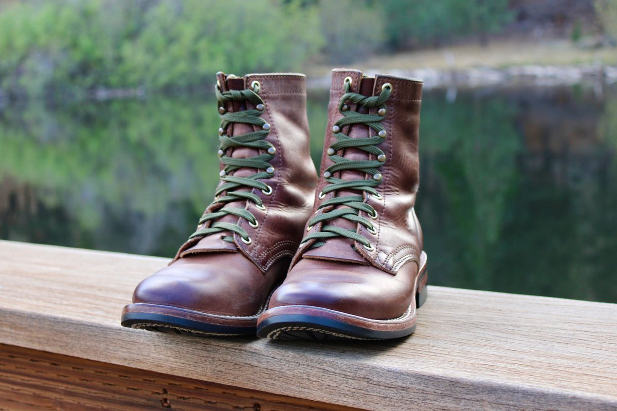 Photo by ER_Stitcher on April 2, 2026 of the Nicks MTO in Horween Natural Predator.