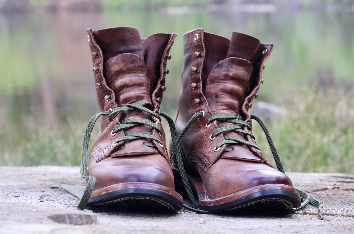 Photo by ER_Stitcher on April 3, 2026 of the Nicks MTO in Horween Natural Predator.