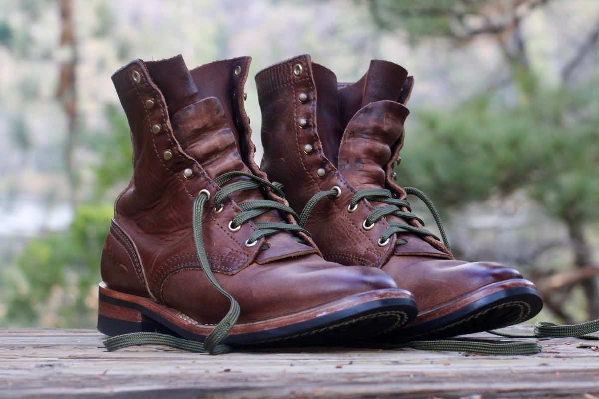 Photo by ER_Stitcher on April 3, 2026 of the Nicks MTO in Horween Natural Predator.