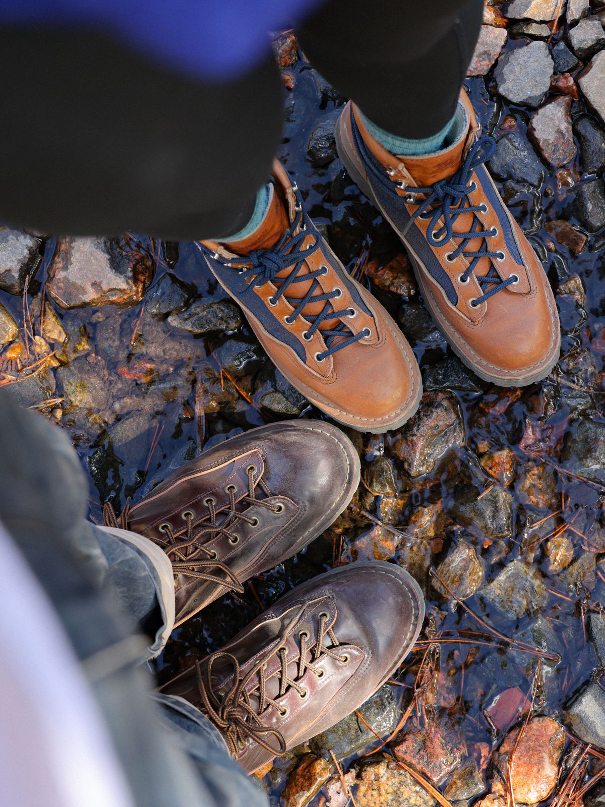 Photo by willygil on October 28, 2025 of the Danner Light in Horween Color 8 Shell Cordovan.