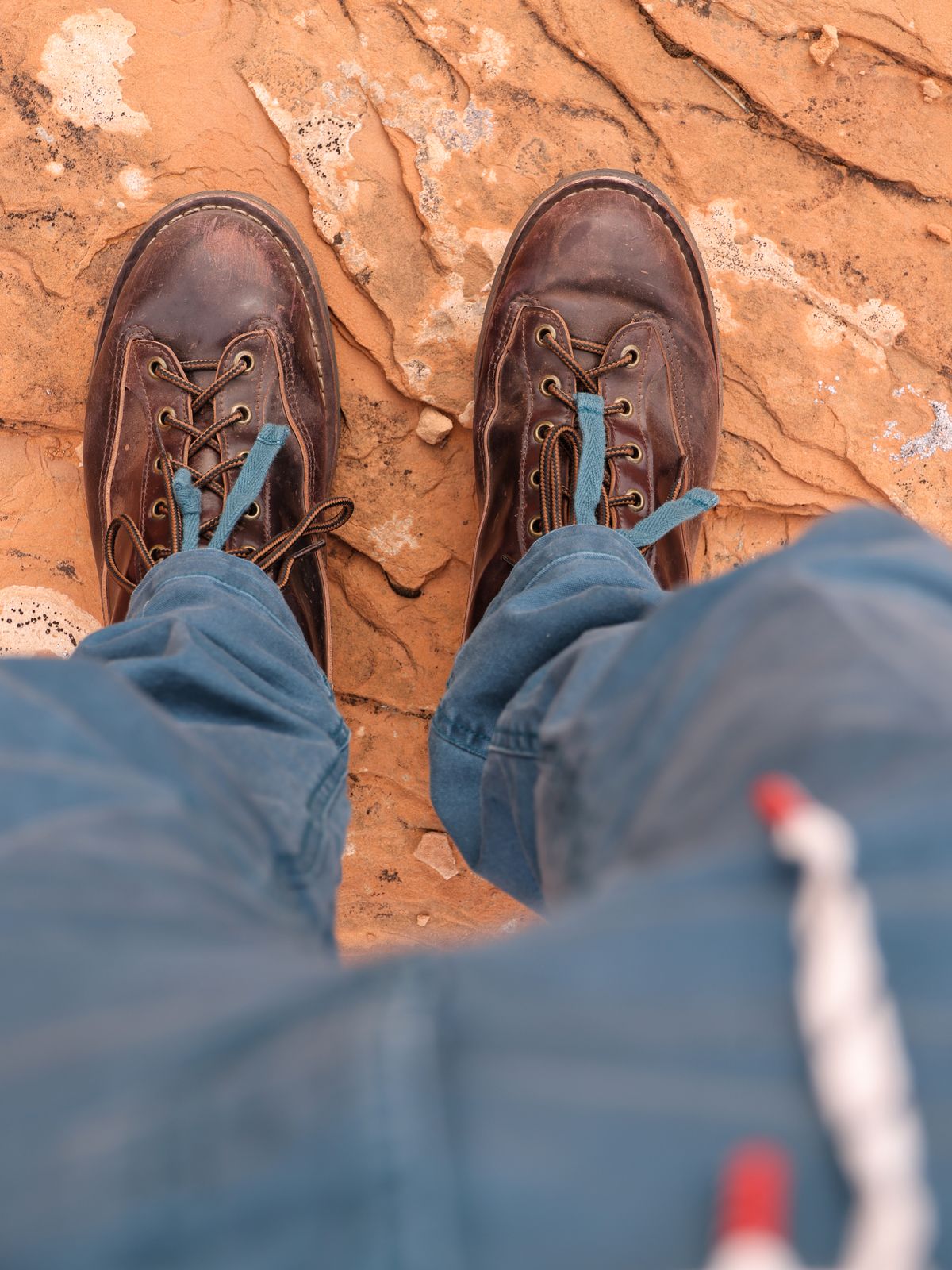 Photo by willygil on October 31, 2025 of the Danner Light in Horween Color 8 Shell Cordovan.