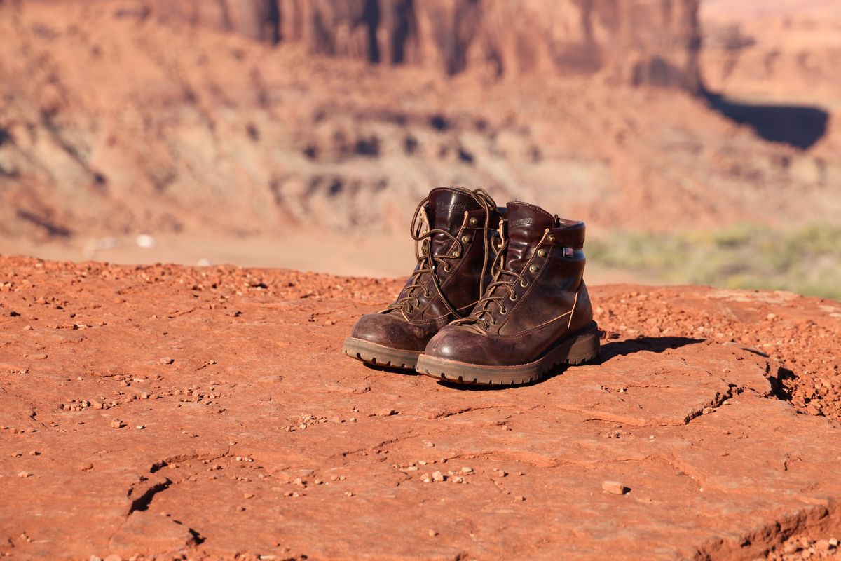 Photo by willygil on October 30, 2025 of the Danner Light in Horween Color 8 Shell Cordovan.