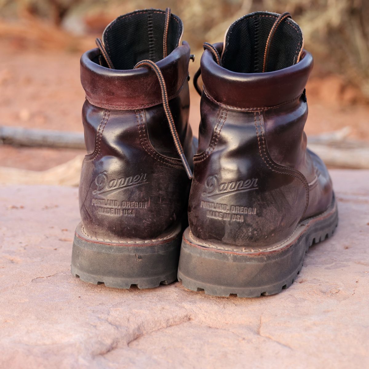 Photo by willygil on November 1, 2025 of the Danner Light in Horween Color 8 Shell Cordovan.