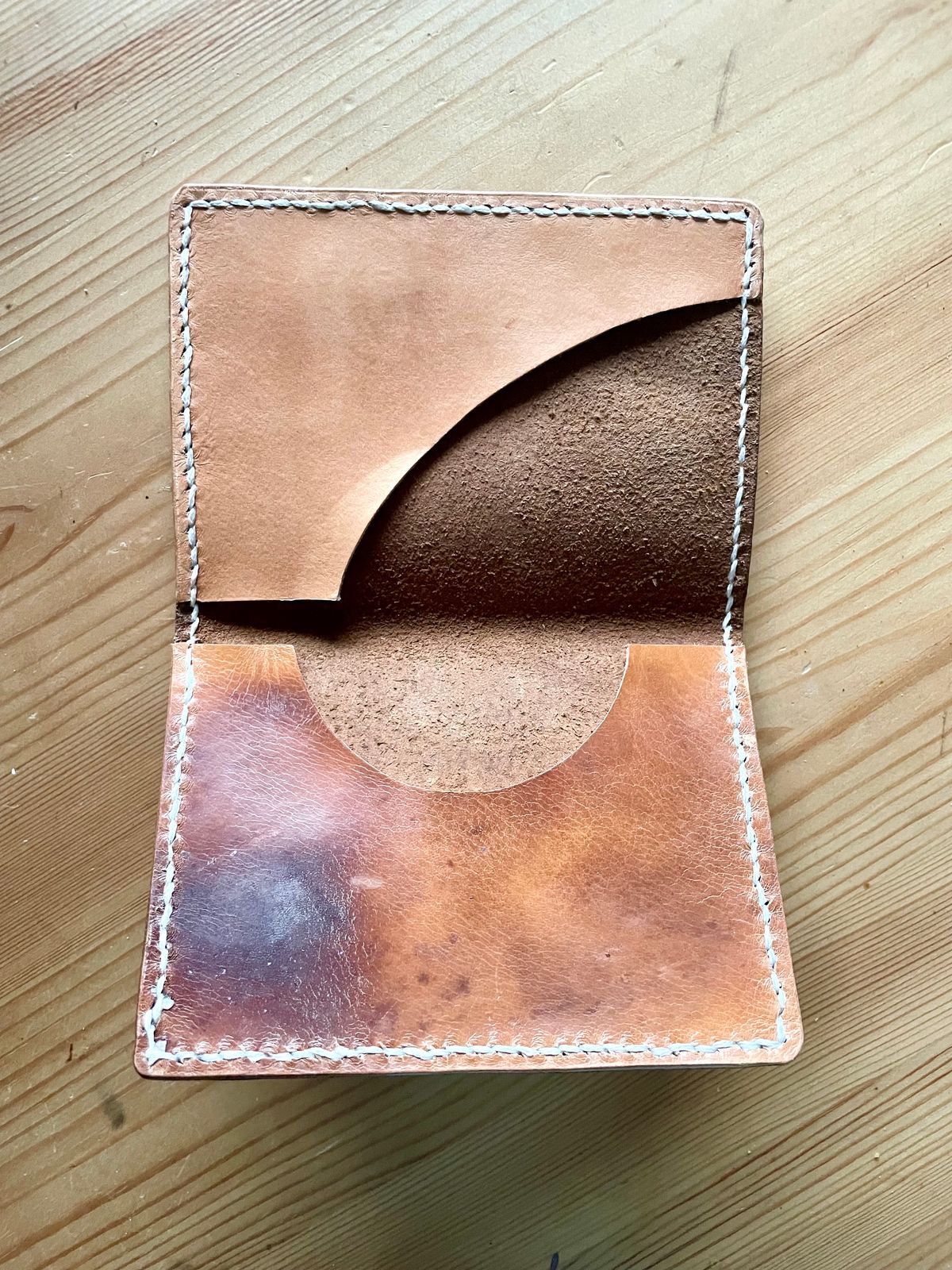 Photo by sbjweyk on February 3, 2026 of the Self-Made Registration Case in Unknown Natural Veg Tan & Buffalo Crazy Horse.