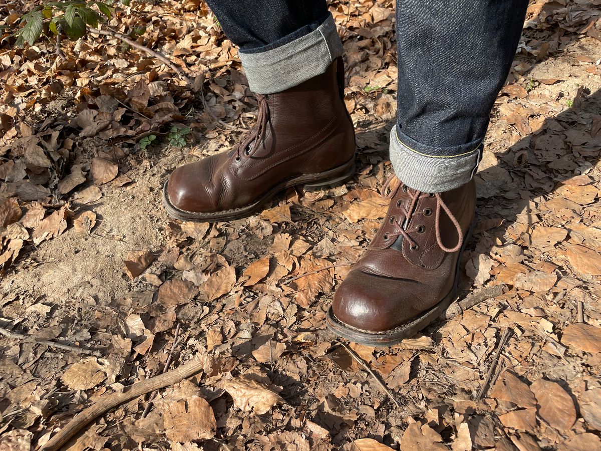 Photo by sbjweyk on March 8, 2026 of the Värnamo m59 in Unknown Leather.