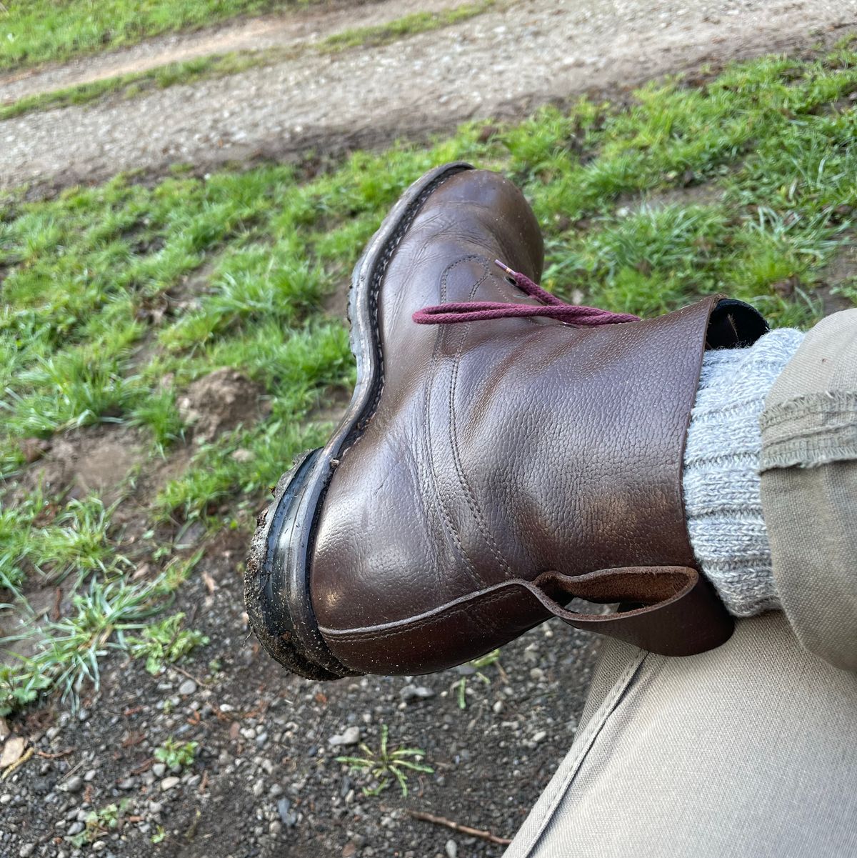 Photo by sbjweyk on March 21, 2026 of the Värnamo m59 in Unknown Leather.