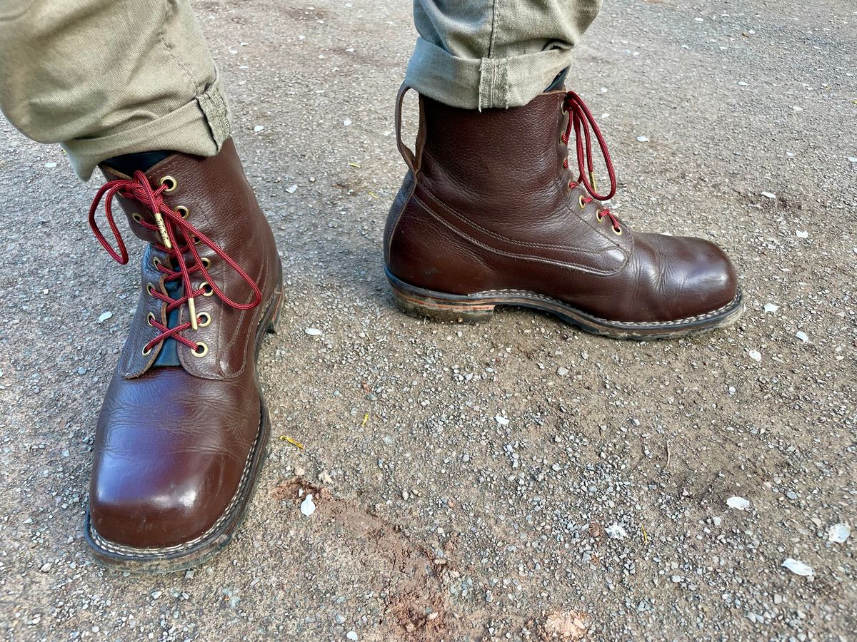 Photo by sbjweyk on April 19, 2026 of the Värnamo m59 in Unknown Leather.