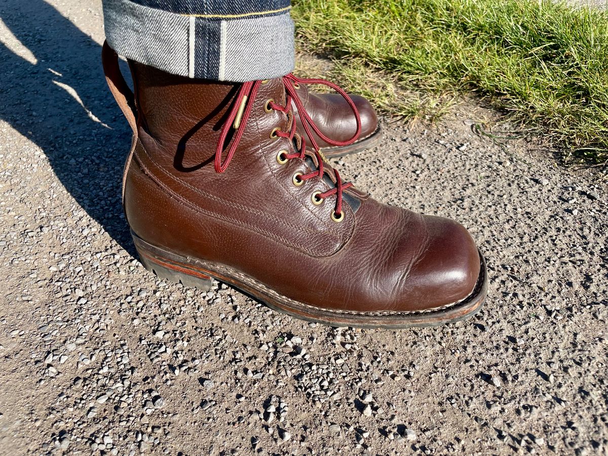 Photo by sbjweyk on April 30, 2026 of the Värnamo m59 in Unknown Leather.