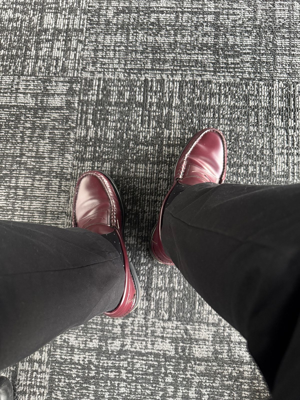 Photo by stinkypatina on June 16, 2025 of the Castellano L100 Loafers in Corinto Calf Leather.