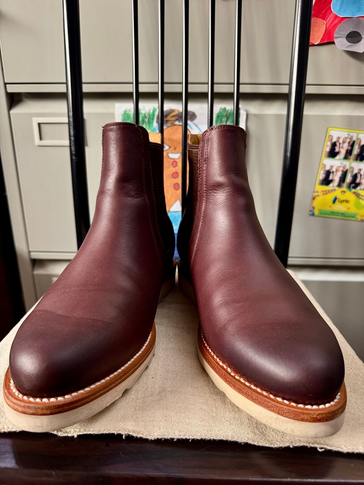 Photo by stinkypatina on November 15, 2024 of the Tecovas The Luke in Cognac Bovine.