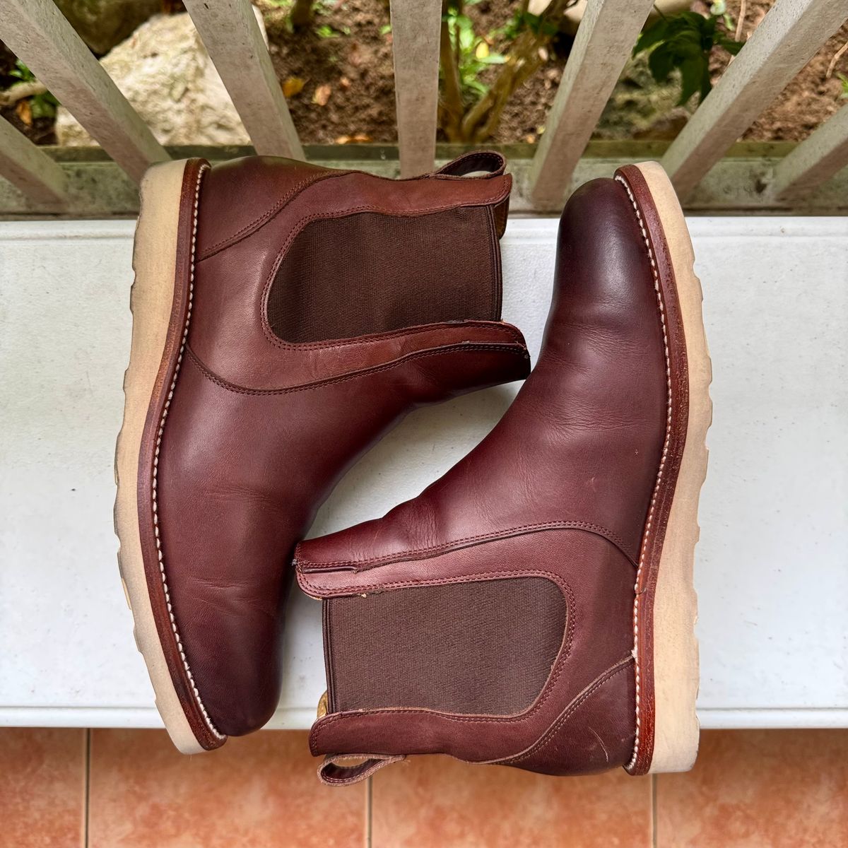 Photo by stinkypatina on October 15, 2025 of the Tecovas The Luke in Cognac Bovine.