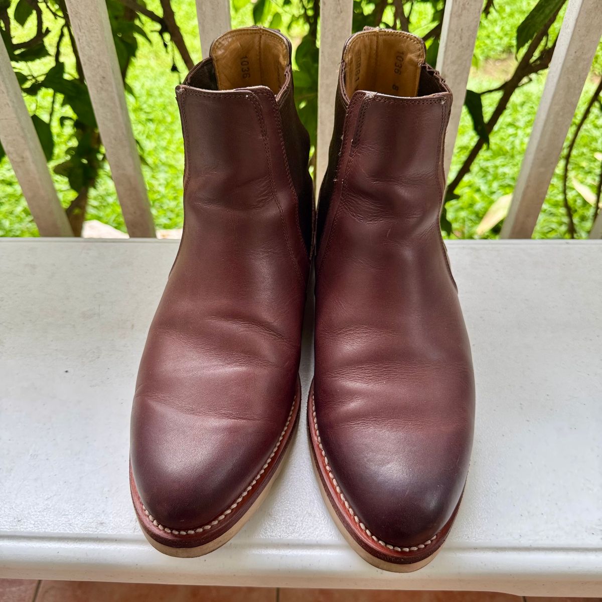 Photo by stinkypatina on October 15, 2025 of the Tecovas The Luke in Cognac Bovine.