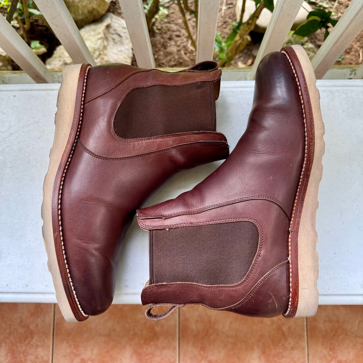 Photo by stinkypatina on November 13, 2025 of the Tecovas The Luke in Cognac Bovine.