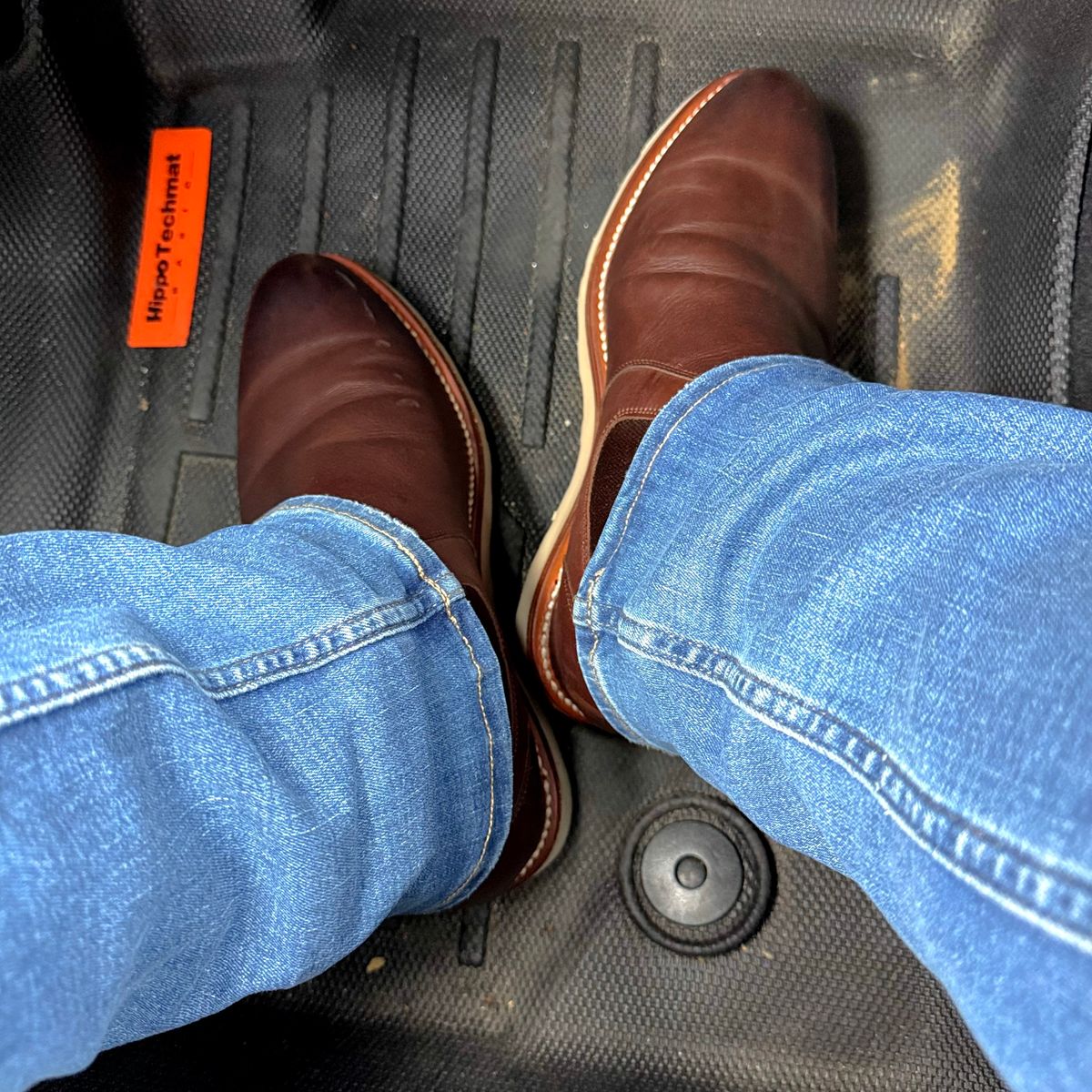 Photo by stinkypatina on January 9, 2026 of the Tecovas The Luke in Cognac Bovine.