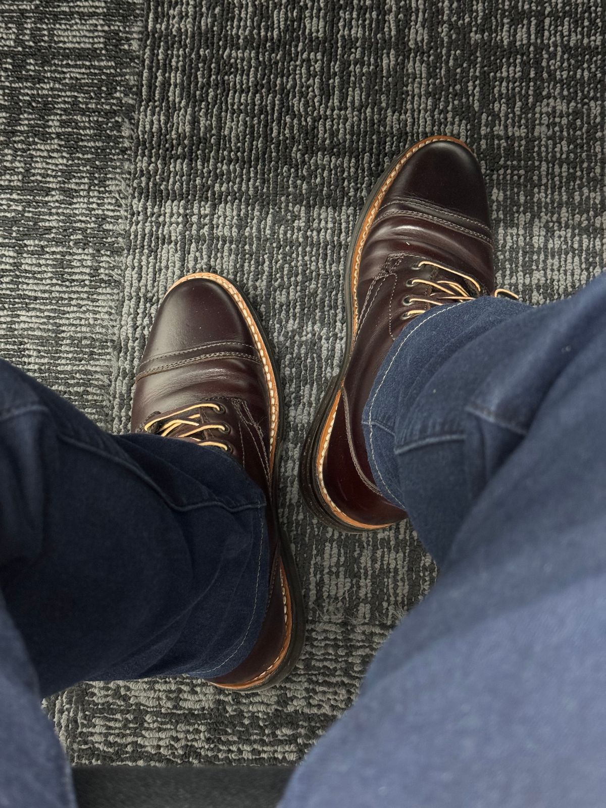 Photo by stinkypatina on June 23, 2025 of the Thursday Captain in Brown Thursday Chrome.