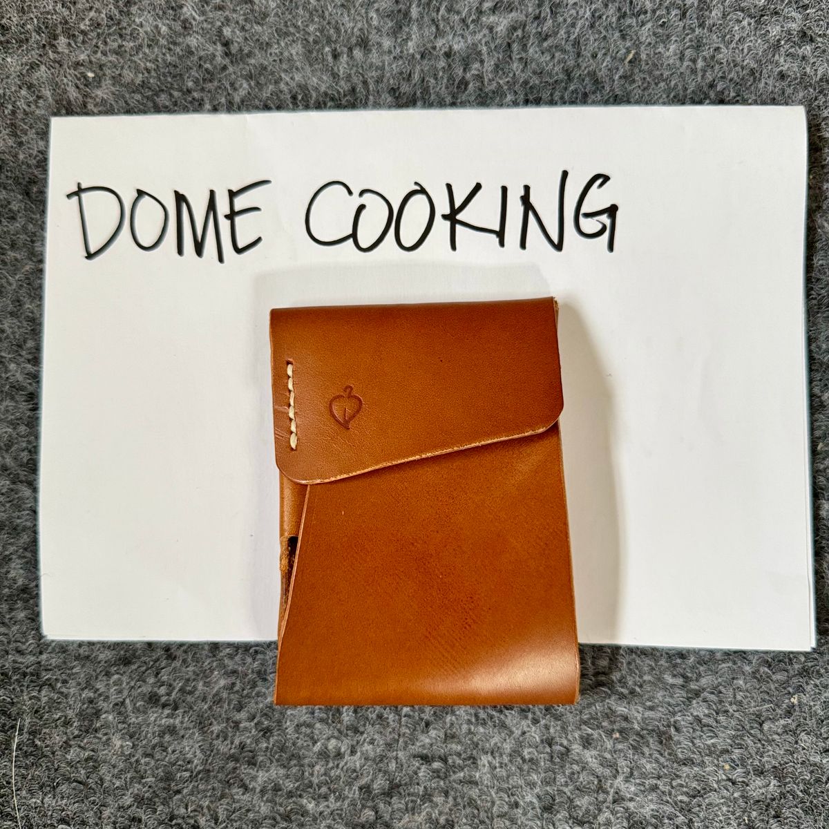 Photo by stinkypatina on November 1, 2025 of the Pedros Leather Craft Foldable Wallet in Italian Veg Tan.