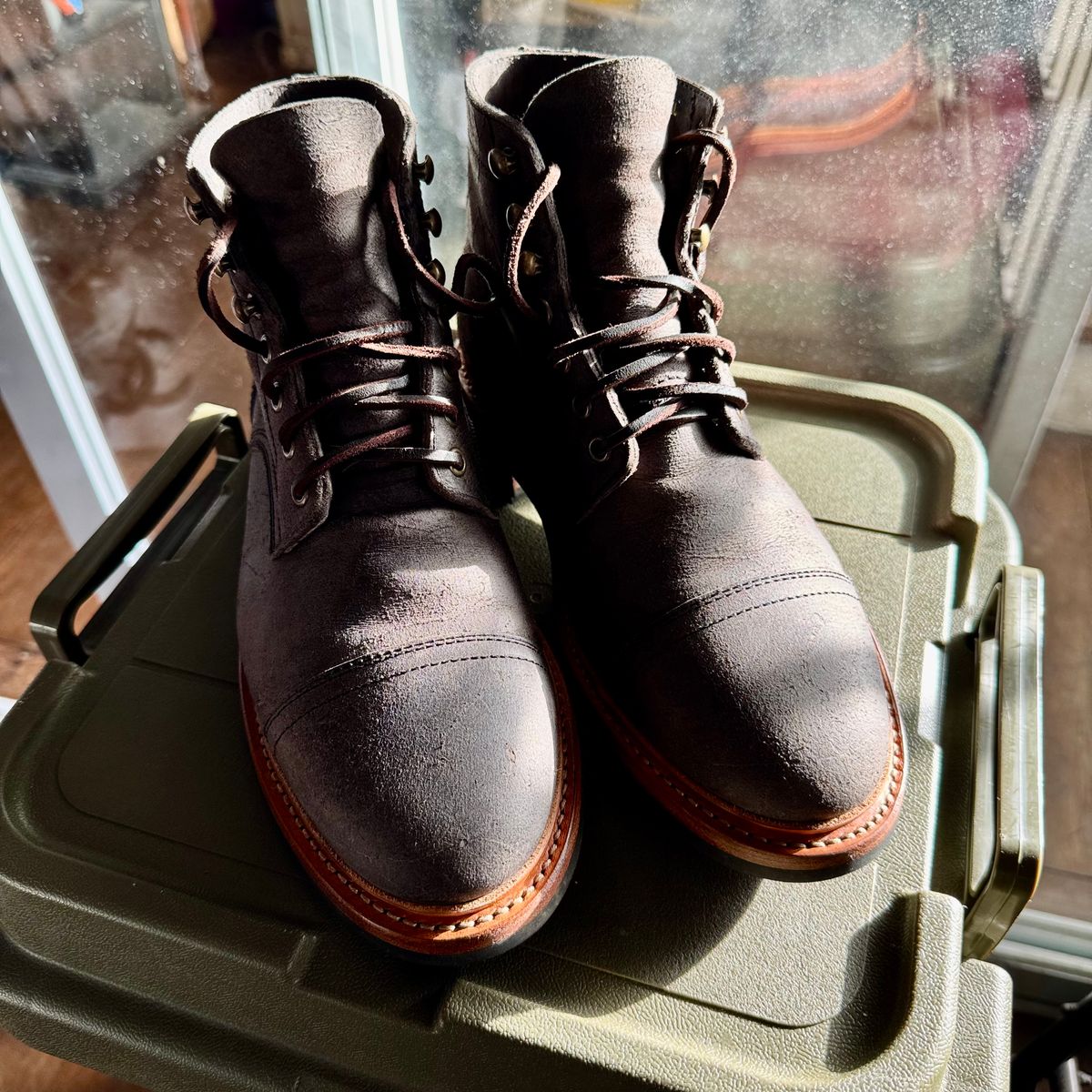 Photo by stinkypatina on December 12, 2025 of the Parkhurst The Richmond in C.F. Stead Rambler Glacier.