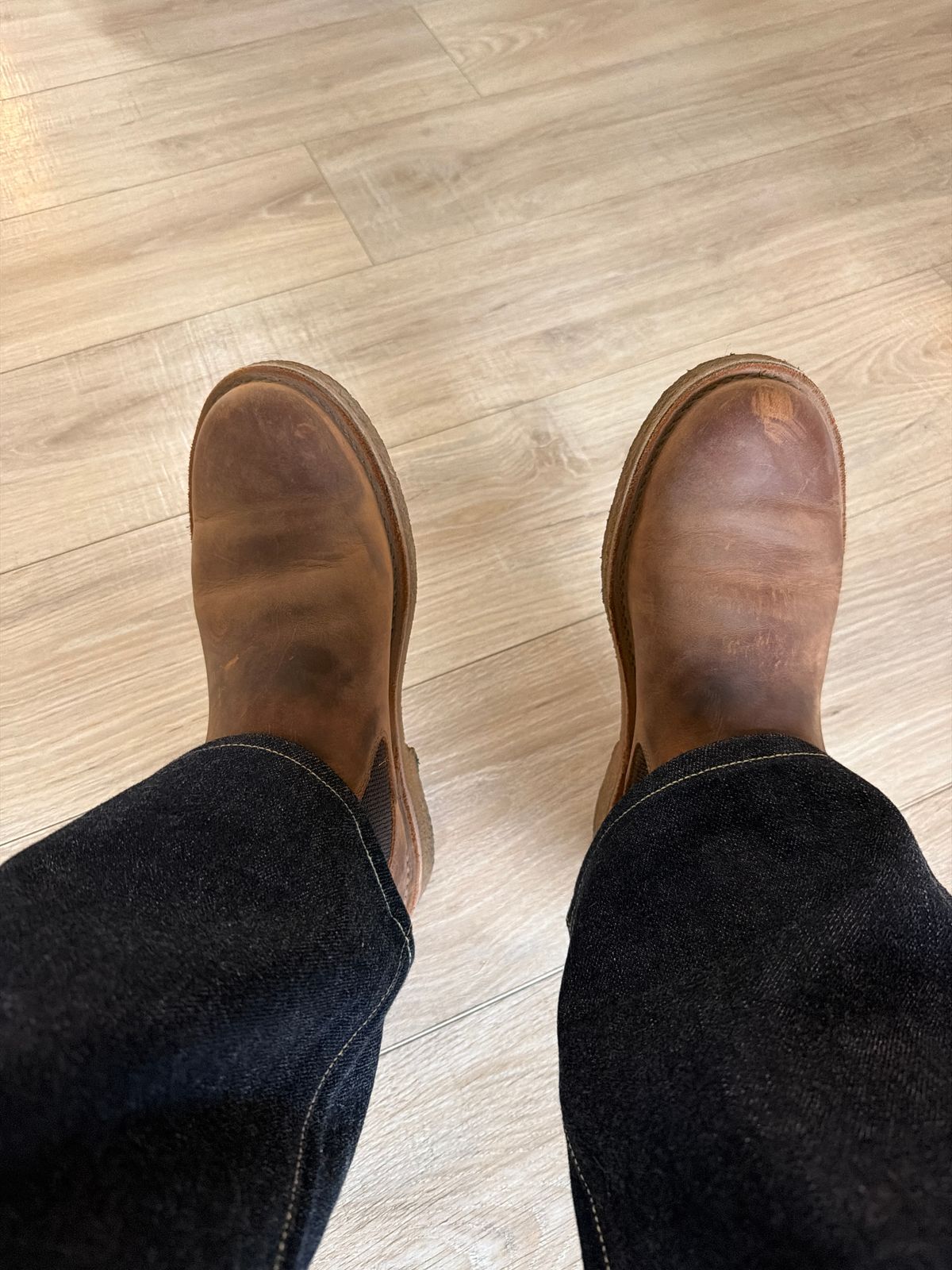 Photo by Txtireguy on June 19, 2026 of the Astorflex Bitflex in Tan Smooth.