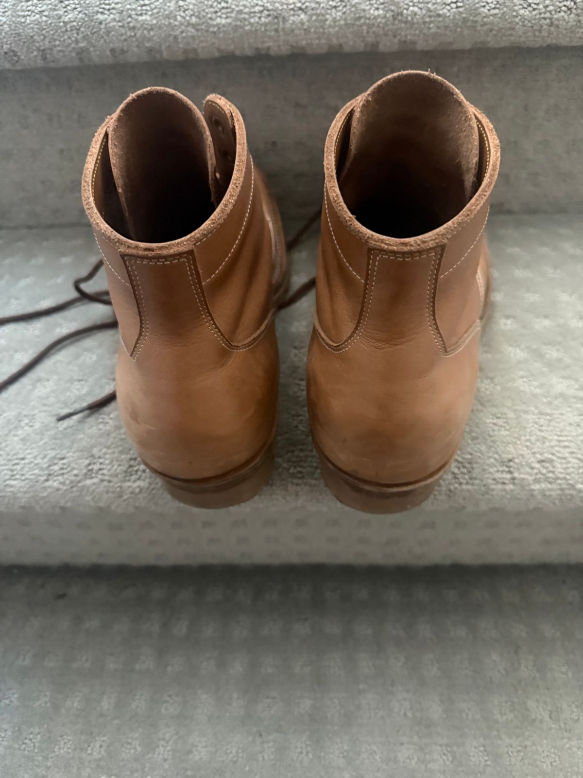 Photo by toogladtobemad on December 2, 2025 of the Iron Boots Pit Boss in Seidel Natural Double Shot.