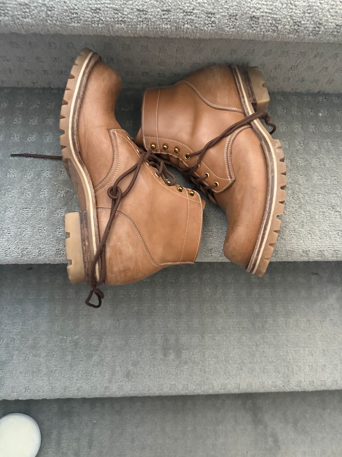 Photo by toogladtobemad on December 2, 2025 of the Iron Boots Pit Boss in Seidel Natural Double Shot.