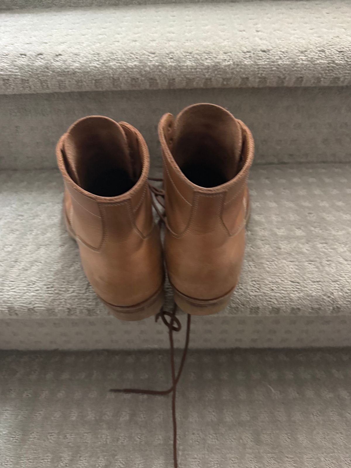 Photo by toogladtobemad on January 3, 2026 of the Iron Boots Pit Boss in Seidel Natural Double Shot.