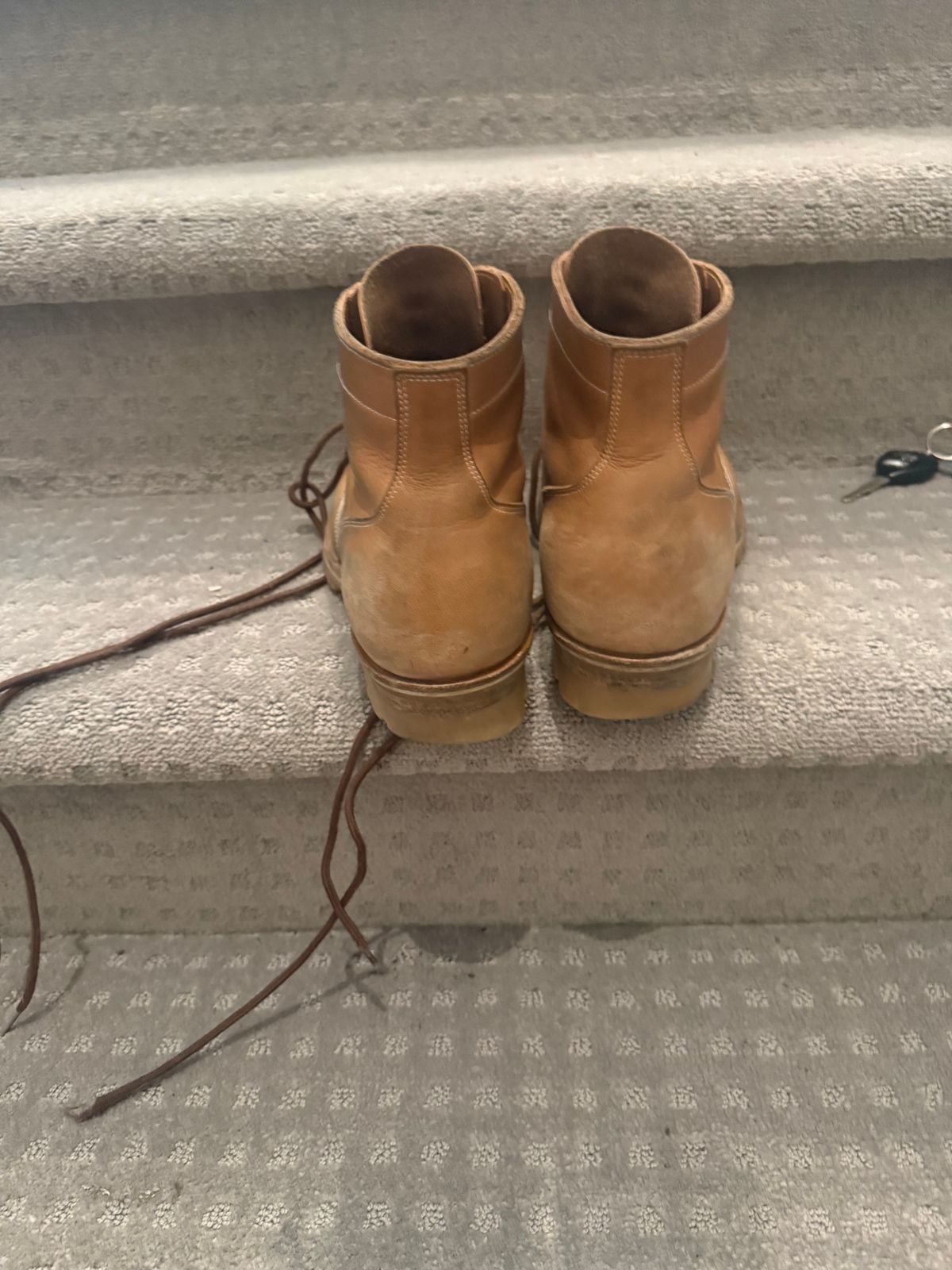 Photo by toogladtobemad on March 6, 2026 of the Iron Boots Pit Boss in Seidel Natural Double Shot.