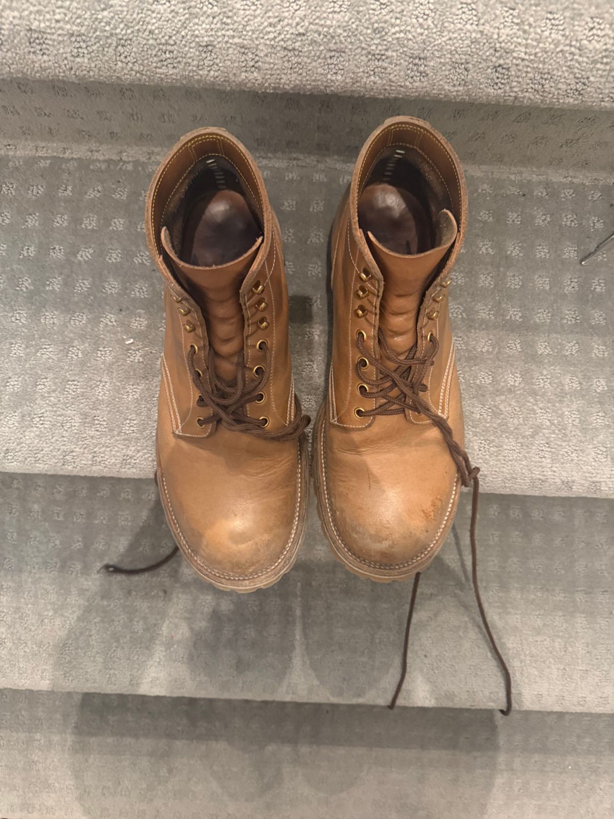 Photo by toogladtobemad on March 6, 2026 of the Iron Boots Pit Boss in Seidel Natural Double Shot.