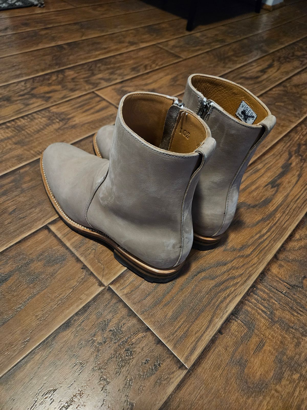 Photo by justinmcgustin on May 1, 2026 of the Viberg Side Zip in Maryam Fango Horsebutt.