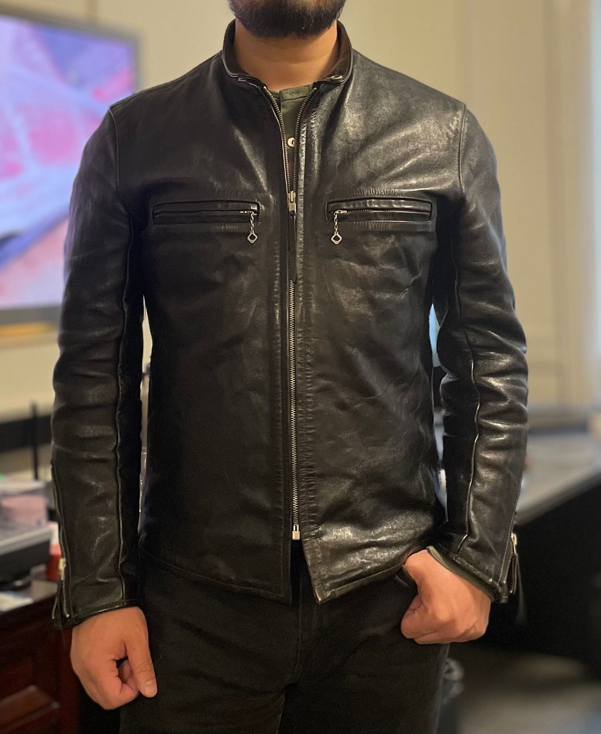 Photo by Faded.Patina on March 3, 2024 of the The Real McCoy's Buco J-100 in Shinki Teacore Horsehide.