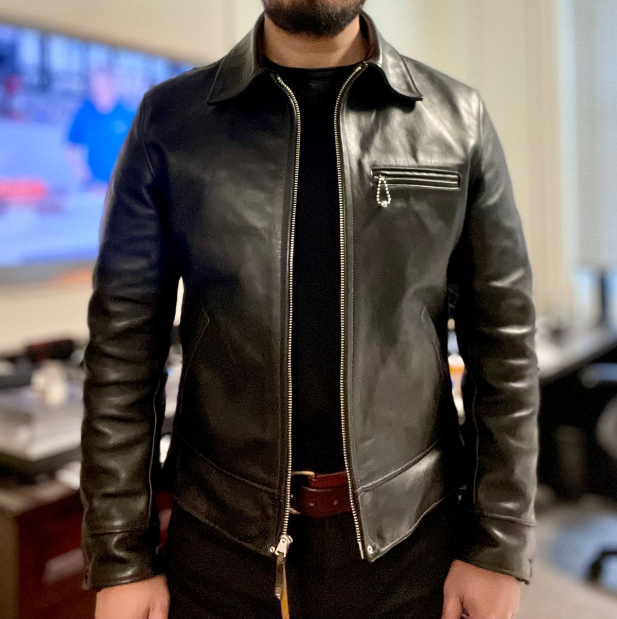 Photo by Faded.Patina on September 22, 2024 of the The Real McCoy's Nelson in Shinki Teacore Horsehide.