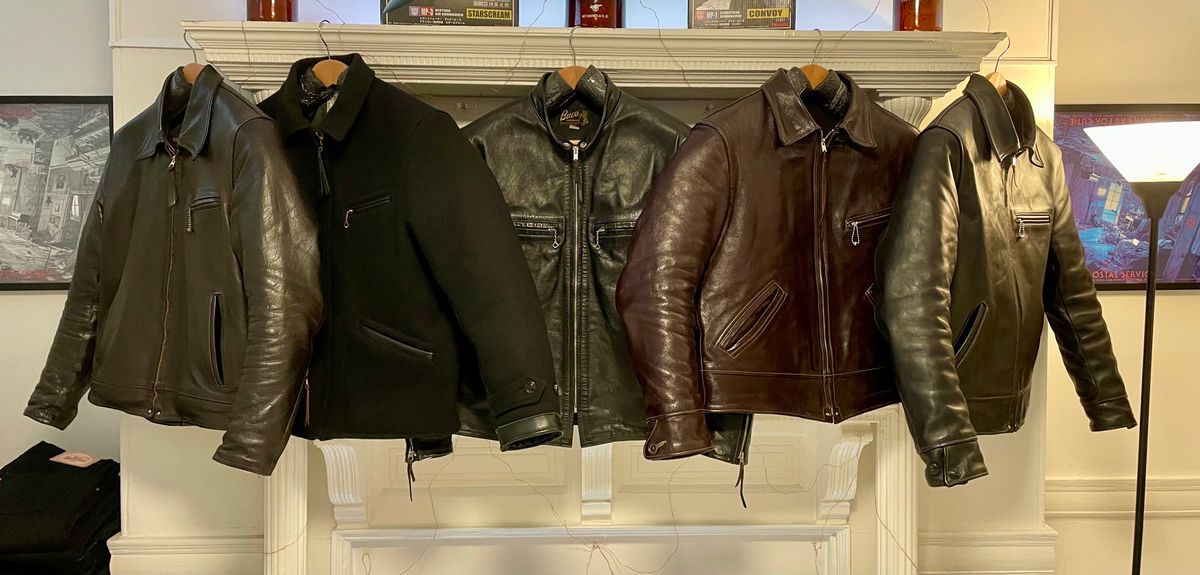 Photo by Faded.Patina on November 29, 2024 of the The Real McCoy's Nelson in Shinki Teacore Horsehide.