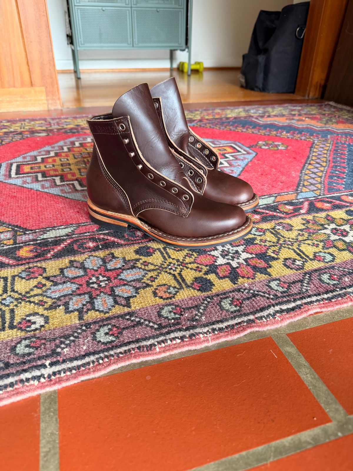Photo by peanutsngranola on May 21, 2026 of the White's MP-M1 in Horween Brown Chromexcel Horsehide.