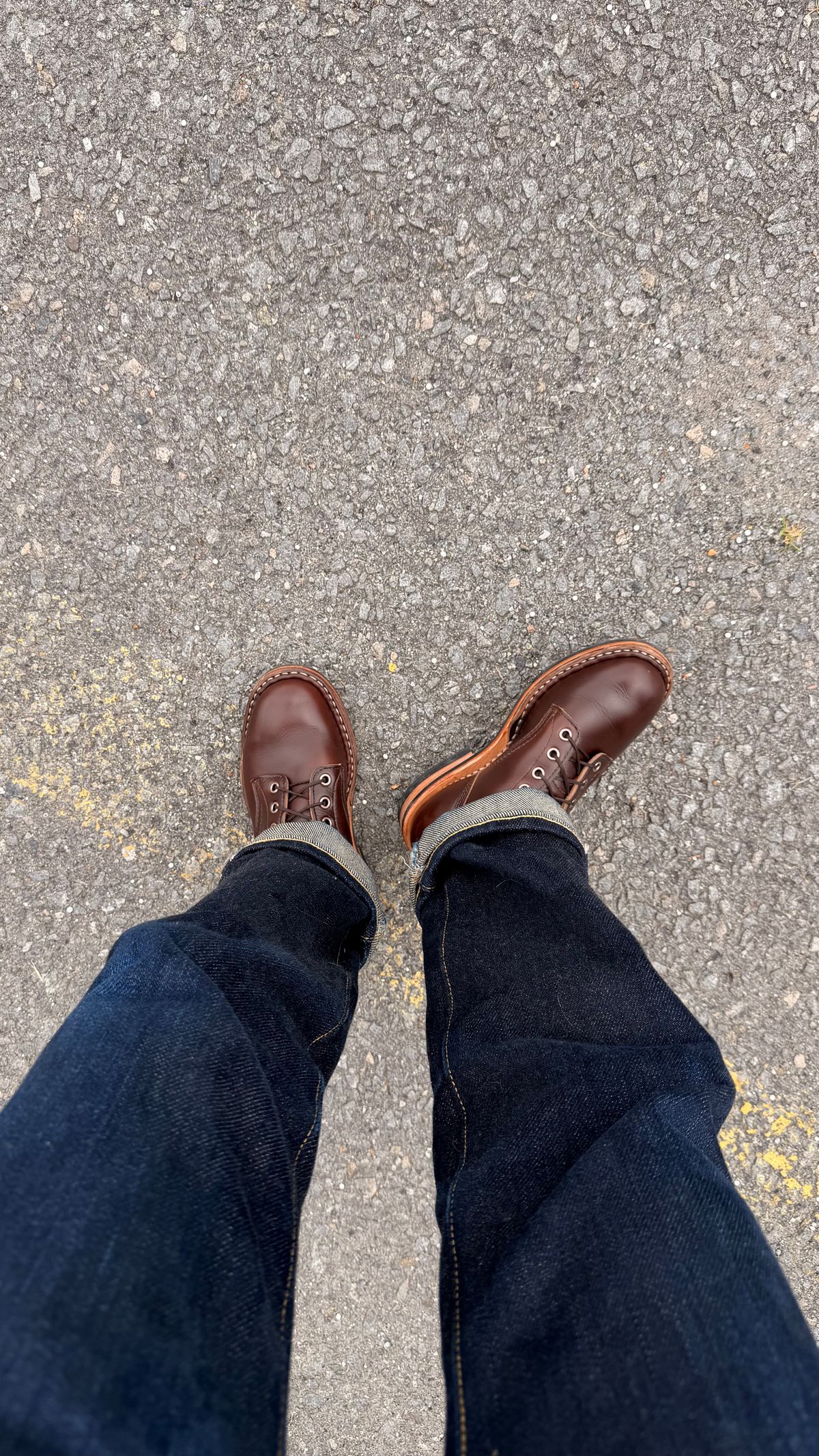 Photo by RockCityWelt on June 18, 2026 of the White's MP-M1 in Horween Brown Chromexcel Horsehide.
