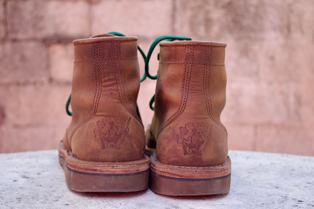 Photo by TangibleLily929Wife on December 1, 2025 of the Jim Green 719 in Bronco Oily Pull Up.