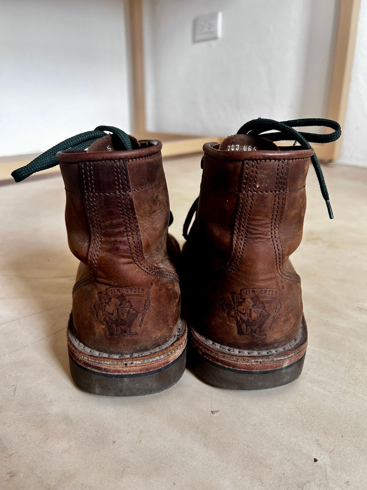 Photo by TangibleLily929Wife on March 5, 2026 of the Jim Green 719 in Bronco Oily Pull Up.