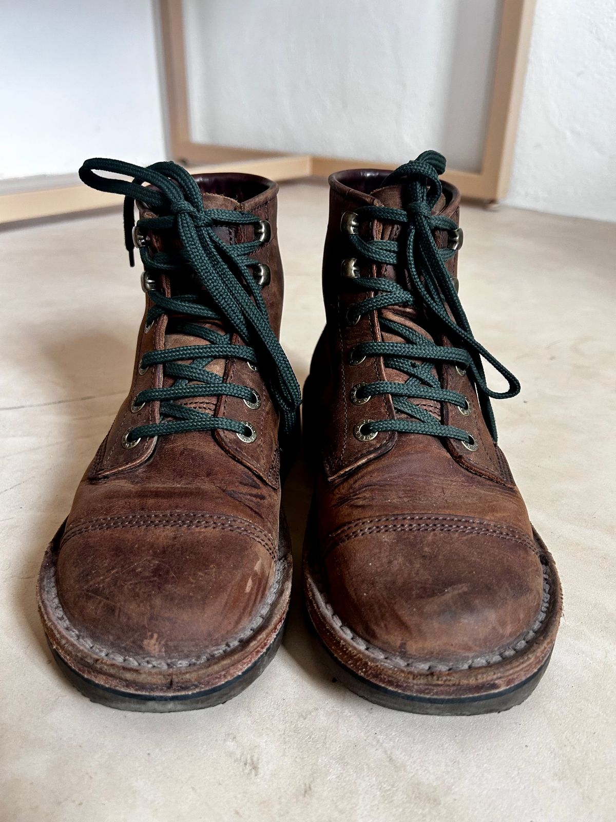 Photo by TangibleLily929Wife on March 5, 2026 of the Jim Green 719 in Bronco Oily Pull Up.