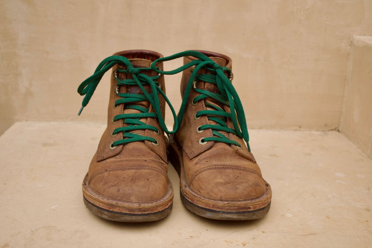 Photo by TangibleLily929Wife on April 2, 2026 of the Jim Green 719 in Bronco Oily Pull Up.